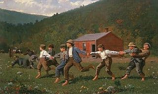 Winslow Homer, Snap the Whip, 1872