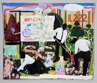Kerry James Marshall, Many Mansions, 1994