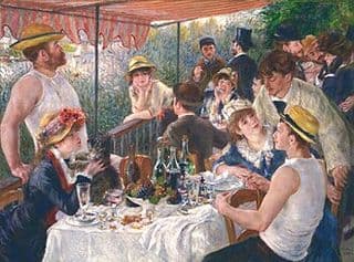 Pierre-Auguste Renoir, Luncheon of the Boating Party, 1880 to 1881