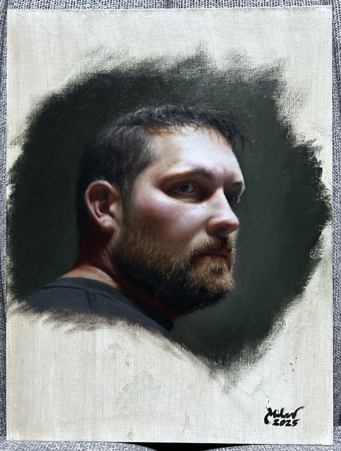 Portfolio painting by Milan Franklin