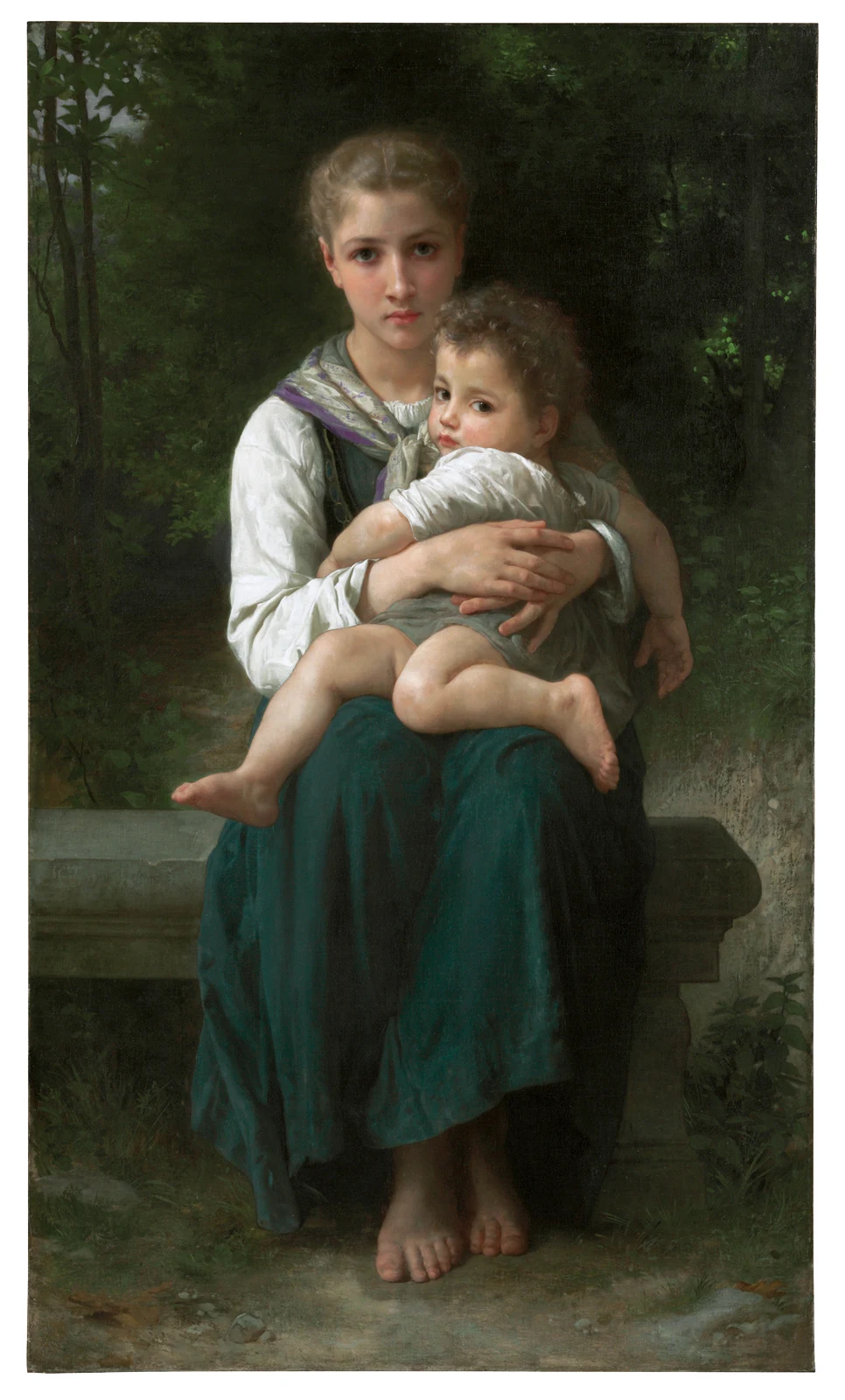 Bouguereau, Two Sisters