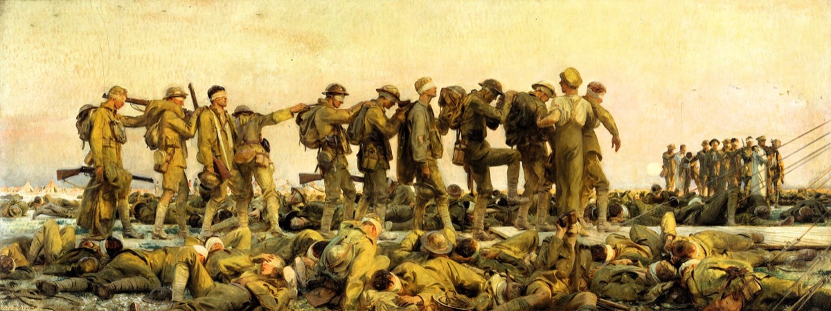 Sargent, Gassed